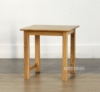 Picture of NEWLAND Solid Oak Large Lamp Table/ Side Table