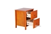 Picture of METRO Pine Bedside Table (White)