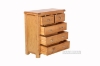 Picture of WESTMINSTER 5-Drawer Solid Oak Chest 