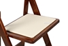 Picture of RETREAT Foldable Dining Chair (Light Brown/Dark Brown) 