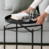 Picture of SASAKI Side Table with Removable Tray (Black)