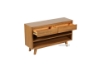 Picture of RETRO 2-Drawer Oak Console Table (Maple)