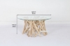 Picture of WILDBRANCH Solid Teak Wood D31.5" Round Coffee Table