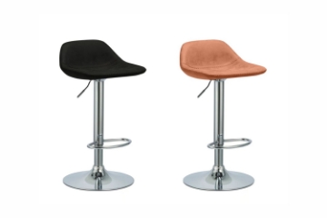 Picture of MANTIS Adjustable Swivel Gas Lift Bar Stool - Brown