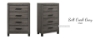 Picture of GLYNDON 4-Drawer Chest(Grey)