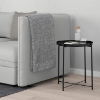Picture of SASAKI Side Table with Removable Tray (Black)