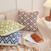 Picture of GEOMETRIC JACQUARD Fabric Pillow Cushion with Inner Assorted 45x45cm