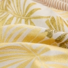 Picture of PALM LEAVES 3D JACQUARD PILLOW CUSHION WITH INNER - CUSHION 62772 GOLDEN  55x55CM 