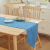 Picture of LINEN TABLE RUNNER 12"x94"(Blue)