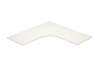 Picture of UP1 L-SHAPE Height Adjustable Desktop (White/Oak)