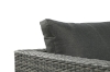 Picture of CONNERY Aluminum Frame Outdoor Sectional Sofa Set with Coffee Table & Corner Table