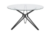 Picture of BRETTA D43.3" Round Glass table 
