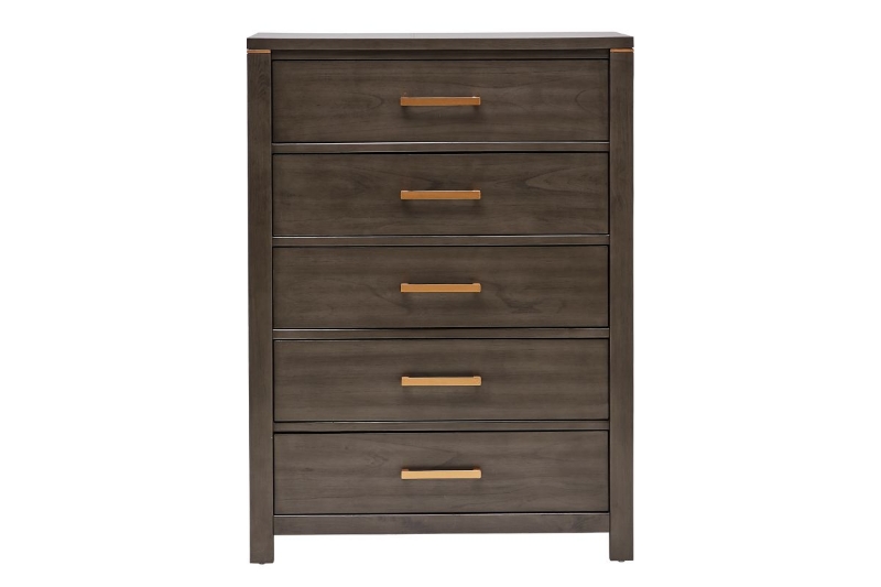 Picture of GLINDA 5-Drawer Chest (Grey)