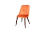 Picture of SOLACE Velvet Dining Chair (Orange)- 2 Chairs in 1 Carton