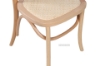 Picture of SYDNEE Solid Beech Wood Rattan Back and Seat Dining Chair (Natural)
