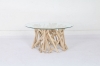 Picture of WILDBRANCH Solid Teak Wood D31.5" Round Coffee Table