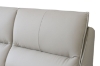 Picture of ROMEO Genuine Leather Bed Frame (Light Grey) - Queen Size	