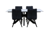 Picture of NOBLE 71" Sintered Stone Top Dining Table (White)