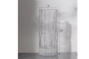Picture of GLACIER-SHAPED Glass Vase (Smoke Grey) -  Short