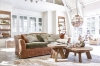 Picture of TRAVER 100% Reclaimed Pine Wood D35.5" Round Coffee Table