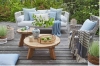 Picture of TRAVER 100% Reclaimed Pine Wood D35.5" Round Coffee Table