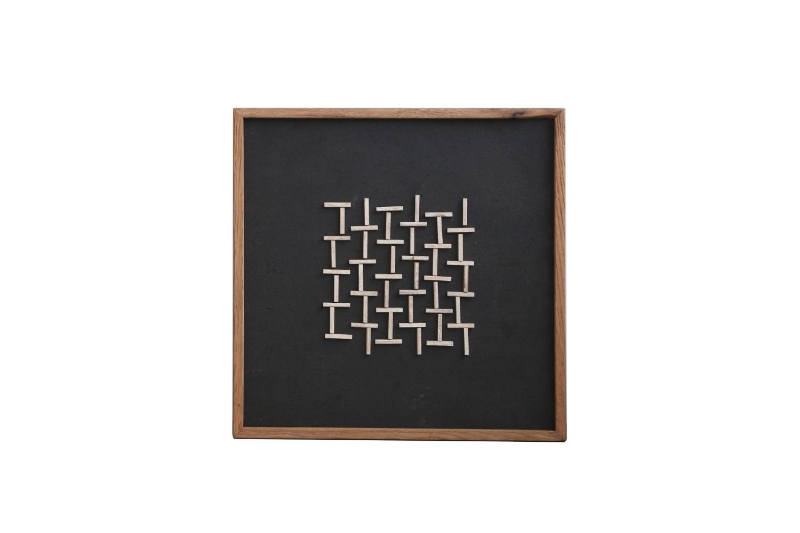 Picture of DD8596 Solid Reclaimed Wood Wall Art (24.4" x 24.4")