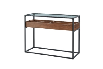 Picture of GLACIER Glass Top Console Table