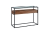 Picture of GLACIER Glass Top Console Table