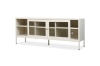 Picture of STARK Steel Frame 59" Sliding Door TV Unit (Cream)