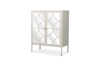 Picture of STARK Steel Frame 2-Mirror Door Cabinet (Cream)