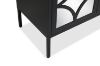 Picture of STARK Steel Frame 2-Mirror Door Cabinet (Black)