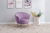 Picture of EVELYN Curved Flared Armchair (Multicolor)