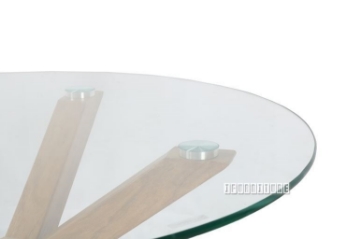 Picture of POLO Glass Round Dining Table - 39.5 inches