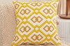Picture of GEOMETRIC Pattern Towel Embroidered Cushion with Inner (17.7" x 17.7")-Multiple Colors