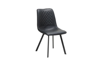 Picture of WESTIN PU Leather Dining Chair (Black) -【Pack of 2】