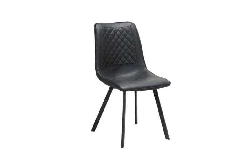 Picture of WESTIN PU Leather Dining Chair (Black) -【Pack of 2】