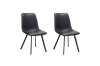Picture of WESTIN PU Leather Dining Chair (Black) -【Pack of 2】