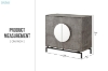 Picture of OCEANA 2 Door Cabinet (Gray)