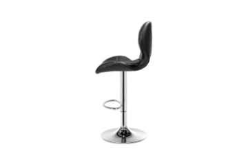 Picture of LIBBY Adjustable Swivel Gas Lift Bar Stool (Black) - Each