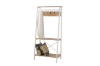 Picture of CITY Angled Storage Rack (White) - (31.5"x69.3"x13.8")
