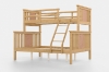 Picture of FORESTER Solid Wood Twin-Double Bunk Bed