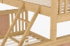 Picture of FORESTER Solid Wood Twin-Double Bunk Bed
