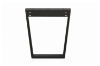 Picture of SYNERGYPLUS Dining Table with Trapezoid Metal Legs (Champagne) - 78.5"x39.5"
