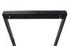 Picture of SYNERGYPLUS Dining Table with Trapezoid Metal Legs (Champagne) - 78.5"x39.5"
