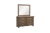 Picture of WESTMINSTER Solid Oak Bedroom Combo (Classic Walnut) - 3PC Queen Size