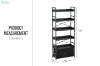 Picture of TULIO 69"x23.5" 6-Tier Shelf 