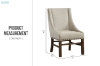 Picture of SELENE Solid Wood Frame Dining Chair
