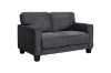 Picture of HERBERT Corduroy Sofa Range (Grey) - 1 Seater (Armchair)