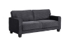 Picture of HERBERT Corduroy Sofa Range (Grey) - 1 Seater (Armchair)
