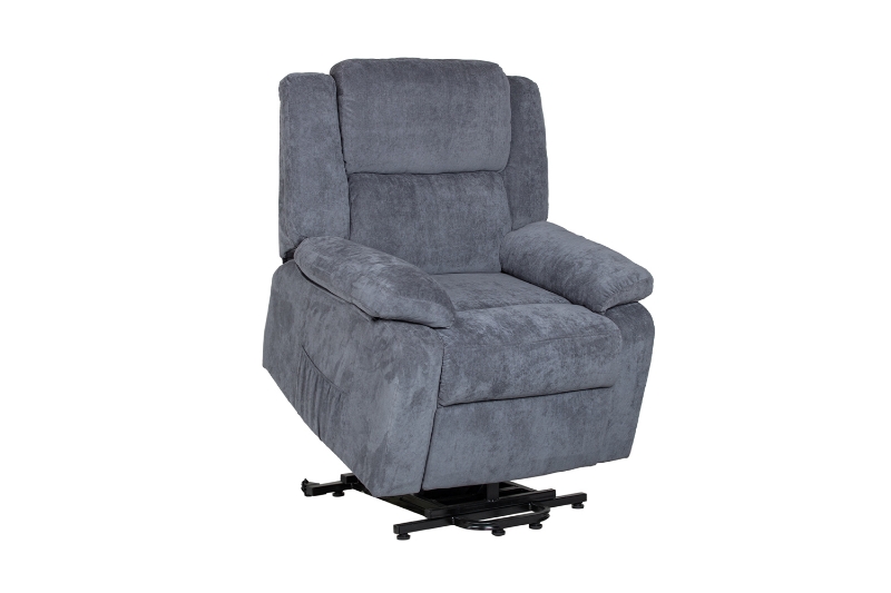 Picture of MATTHEW Zero Gravity Power Lift Recliner Chair *Twin Motor with Adjustable Headrest (Blue)